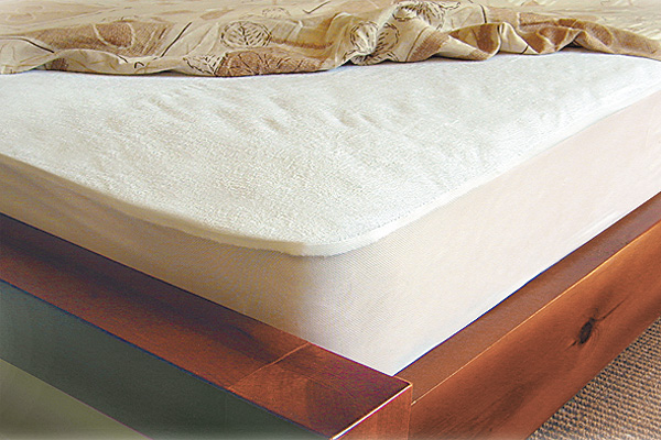 תמונה של מגן מזרון מגבת שקט מיטת יחיד